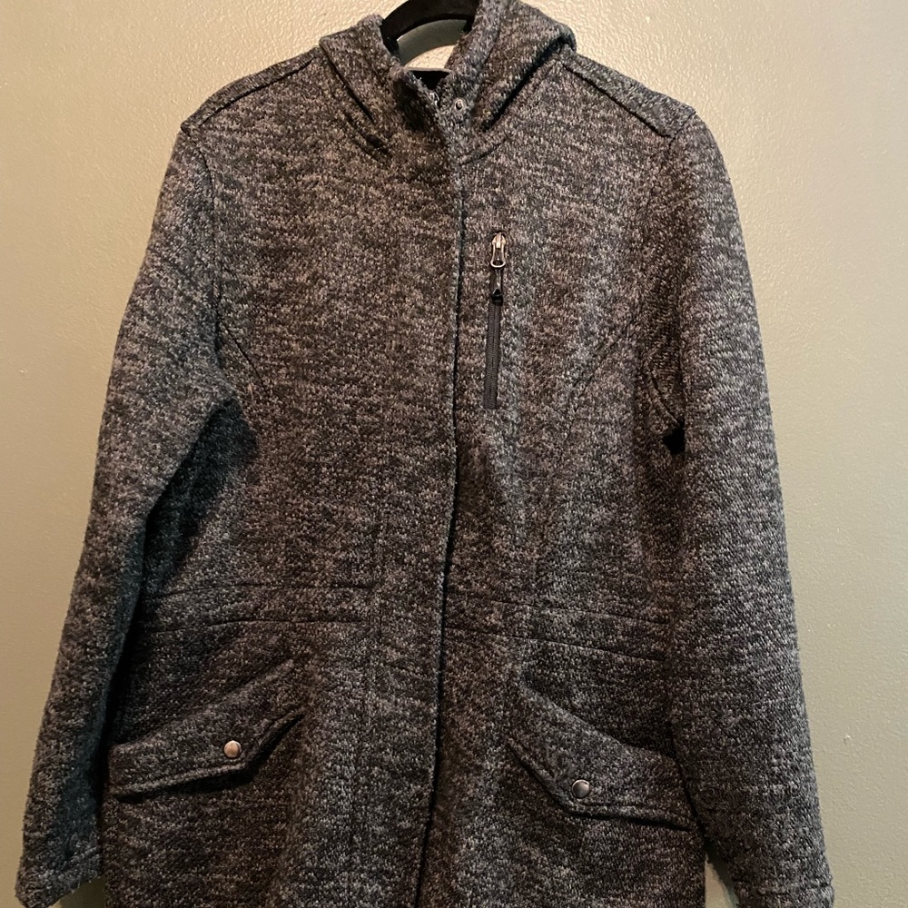 RBX black/gray coat size Large